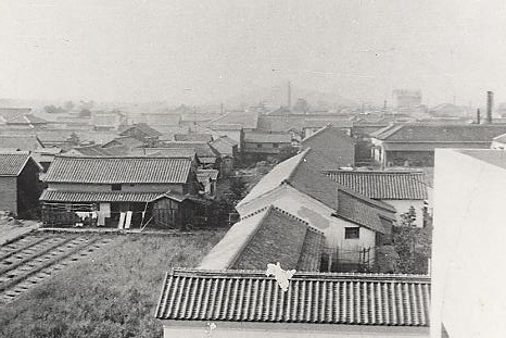 市街展望（鎌田共済会郷土博物館から北方）　1922年