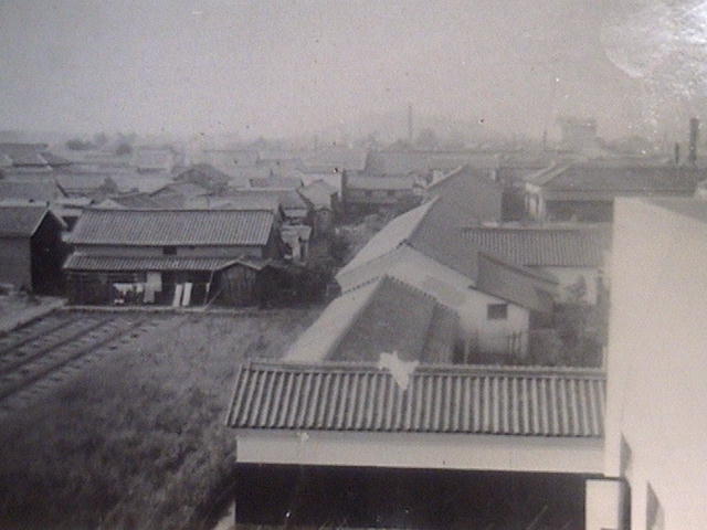 坂出市立図書館から見た風景写真