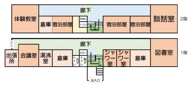 校舎棟図面