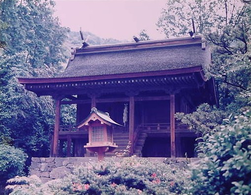神谷神社本殿　撮影年月不明