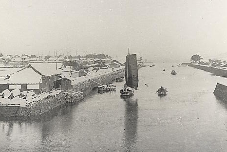 仲湛甫（現西運河）　1892年