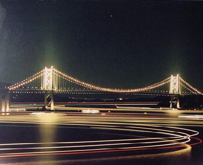 瀬戸大橋　夜景