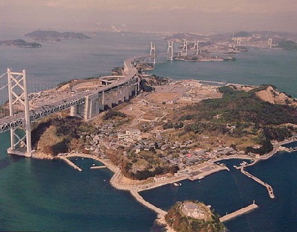 瀬戸大橋　与島高架橋