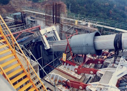 瀬戸大橋　櫃石島　ケーブル工事