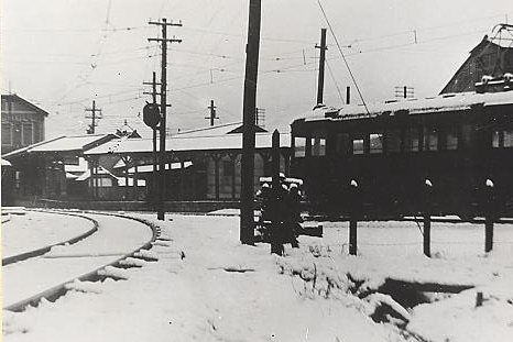 琴平急行電鉄坂出駅　1935年