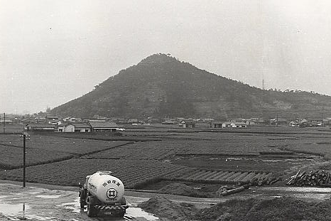 西山より笠山展望　1952年