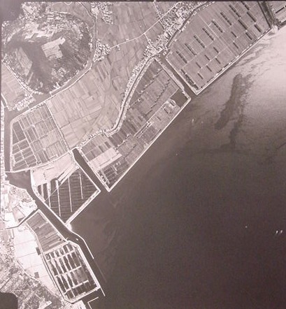 林田・大屋富海岸地帯　1962年