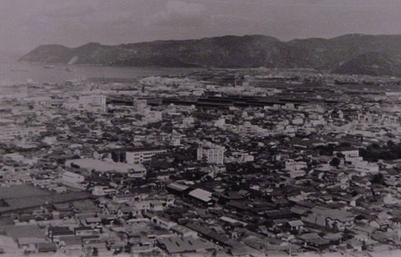 坂出市全景　1971年