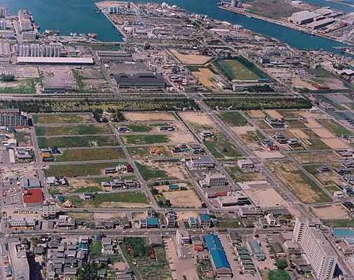 東大浜　航空写真　1987年