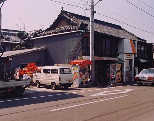 中央町坂食付近　1987年