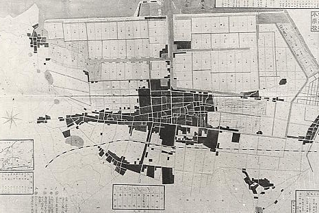 坂出町地図　1914年