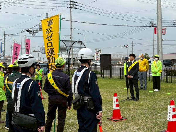 R7.4.10 令和7年度春の全国交通安全運動街頭キャンペーン