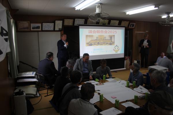 議会報告会　与島地区