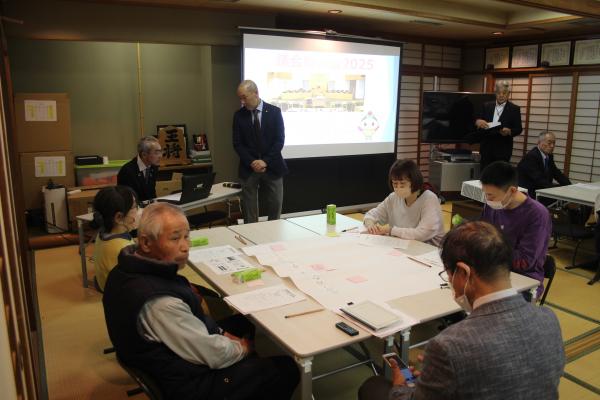 議会報告会　川津地区