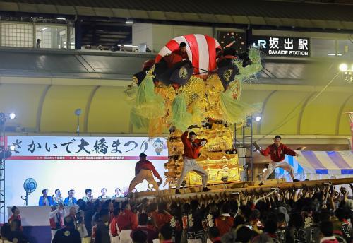 太鼓台部門賞受賞作品の写真