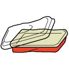 弁当などのパック