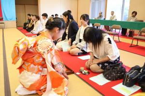 お茶席（1）写真