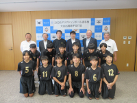 白峰ドッジボールクラブ壮行会