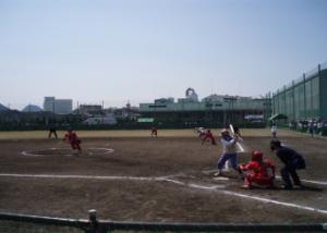 運動公園試合風景