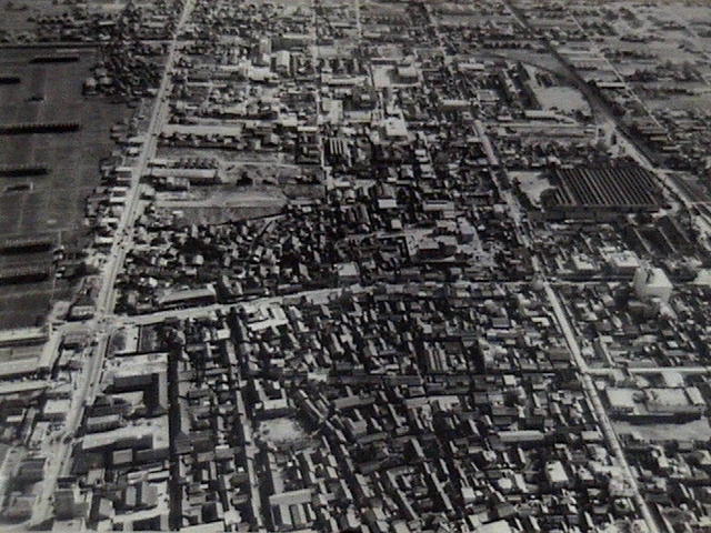 坂出市街地の航空写真