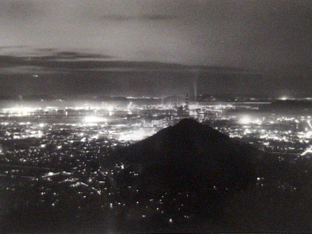 坂出市街の夜景の写真
