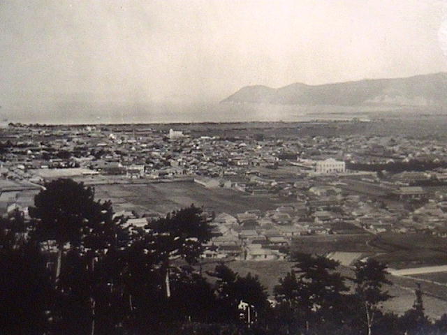 坂出町全景の風景写真