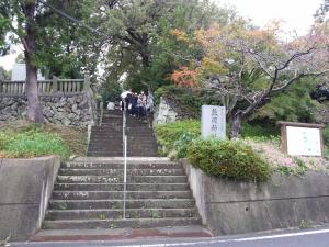 鼓岡神社石段