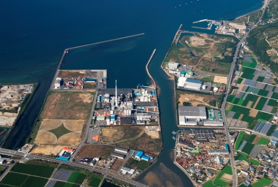 松ヶ浦地区航空写真