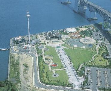 瀬戸大橋記念公園全景