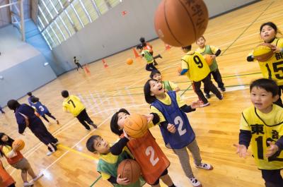 キッズチャレンジ（バスケットボール）