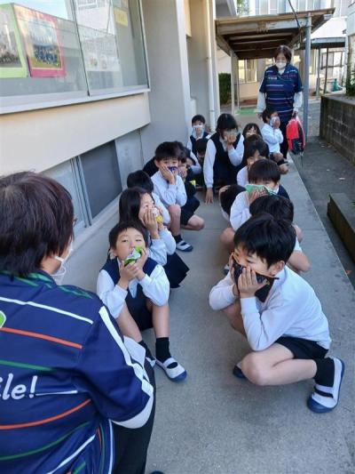 府中仲よし教室（避難訓練）